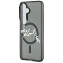 Karl Lagerfeld IML KC Script MagSafe - Etui Samsung Galaxy S26+ (czarny)