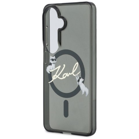 Karl Lagerfeld IML KC Script MagSafe - Etui Samsung Galaxy S26+ (czarny)