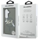 Karl Lagerfeld IML KC Script MagSafe - Etui Samsung Galaxy S26+ (czarny)