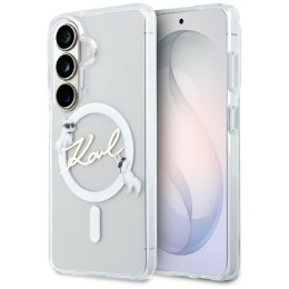 Karl Lagerfeld IML KC Script MagSafe - Etui Samsung Galaxy S26+ (przezroczysty)