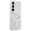 Karl Lagerfeld IML KC Script MagSafe - Etui Samsung Galaxy S26+ (przezroczysty)