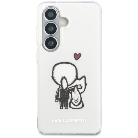Karl Lagerfeld IML Karl & Choupette MagSafe - Etui Samsung Galaxy S26 (przezroczysty)