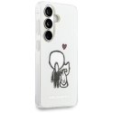 Karl Lagerfeld IML Karl & Choupette MagSafe - Etui Samsung Galaxy S26 (przezroczysty)