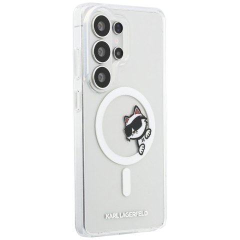 Karl Lagerfeld IML Peekaboo Choupette MagSafe - Etui Samsung Galaxy S26 Ultra (przezroczysty)