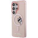 Karl Lagerfeld IML Peekaboo Choupette MagSafe - Etui Samsung Galaxy S26 Ultra (różowy)