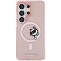 Karl Lagerfeld IML Peekaboo Choupette MagSafe - Etui Samsung Galaxy S26 Ultra (różowy)
