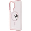 Karl Lagerfeld IML Peekaboo Choupette MagSafe - Etui Samsung Galaxy S26 Ultra (różowy)