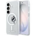 Karl Lagerfeld IML Peekaboo Choupette MagSafe - Etui Samsung Galaxy S26 (przezroczysty)