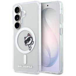 Karl Lagerfeld IML Peekaboo Choupette MagSafe - Etui Samsung Galaxy S26 (przezroczysty)