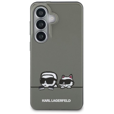 Karl Lagerfeld IML Peekaboo Karl & Choupette MagSafe - Etui Samsung Galaxy S26 (czarny)
