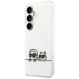 Karl Lagerfeld IML Peekaboo Karl & Choupette MagSafe - Etui Samsung Galaxy S26+ (przezroczysty)
