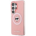 Karl Lagerfeld IML Repeated Choupette MagSafe - Etui Samsung Galaxy S26 Ultra (różowy)