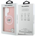 Karl Lagerfeld IML Repeated Choupette MagSafe - Etui Samsung Galaxy S26 Ultra (różowy)