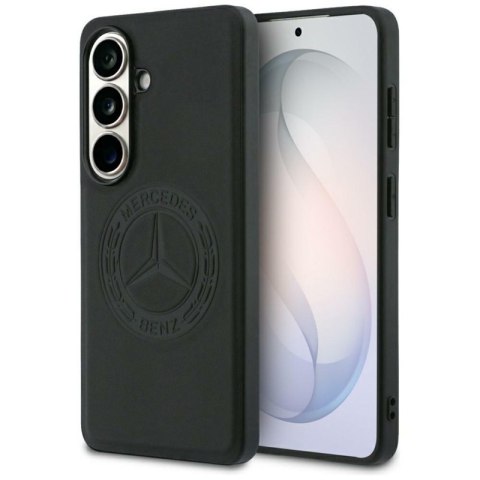 Mercedes Vintage Logo MagSafe - Etui Samsung Galaxy S26 (czarny)
