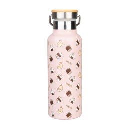 Pusheen - Butelka termiczna ze stali nierdzewnej z uchwytem z kolekcji Sushi Roll 500 ml