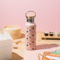 Pusheen - Butelka termiczna ze stali nierdzewnej z uchwytem z kolekcji Sushi Roll 500 ml