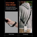 Spigen DA30M Lanyard Strap Crossbody - Uniwersalny pasek / smycz do telefonu (Czarny)