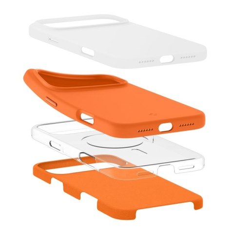 Spigen Silicone Fit Mag MagSafe - Etui do iPhone 17 Pro (Cosmic Orange)
