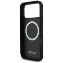 BMW M Carbon Tricolor Line MagSafe - Etui iPhone 17 Pro Max (czarny)