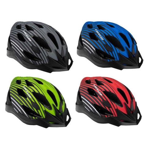 Dunlop - Kask rowerowy MTB r. L (Niebieski)