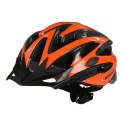 Dunlop - Kask rowerowy MTB r. L (Pomarańczowo-czarny)