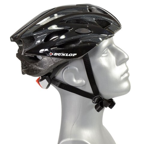 Dunlop - Kask rowerowy MTB r. S (Czerwono-czarny)