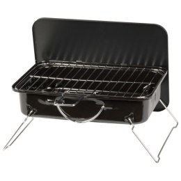 Grill węglowy przenośny, stalowy, do ogrodu i na taras, 37x27x17 cm KAMAI STRENDPRO
