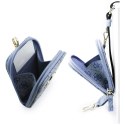 Guess 4G Metal Logo Universal Crossbody Phone Strap Small Purse - Smycz / pasek na ramię z portfelem do telefonu (niebieski)