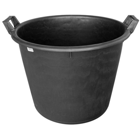 Pojemnik ogrodowy okrągły 65 l, pełne dno, z uchwytami, średnica 55 cm, wysokość 41 cm KAMAI STRENDPRO