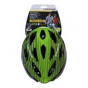 Dunlop - Kask rowerowy MTB regulowany rozmiar M 55-58 cm (Zielono-Czarny)