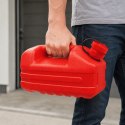 Kanister na paliwo z chowanym lejkiem i zaworem, czerwony, 5L Kamai EDA