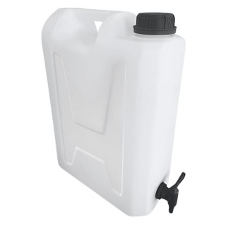 Kanister na wodę pitną z dolnym kranikiem, tworzywo HDPE, 12L Kamai SMARTCAN