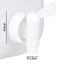 Kanister na wodę pitną z kranikiem i odpowietrznikiem, tworzywo HDPE, 20L Kamai SimplyCan