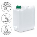 Kanister na wodę pitną z kranikiem i odpowietrznikiem, tworzywo HDPE, 20L Kamai SimplyCan