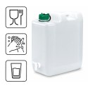 Kanister na wodę pitną z kranikiem i odpowietrznikiem, tworzywo HDPE, 20L Kamai SimplyCan