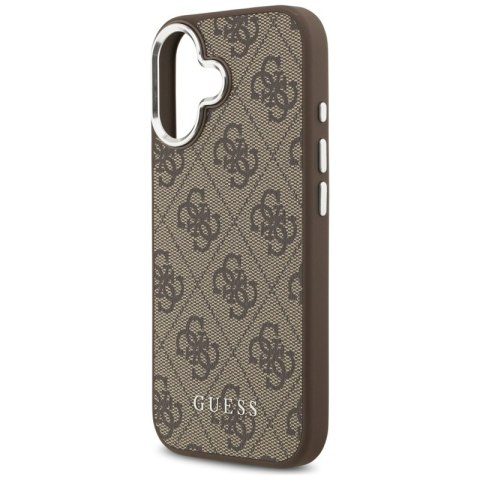 Guess 4G Classic Logo MagSafe - Etui iPhone 17 (brązowy)