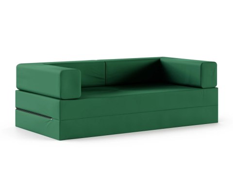 Sofa AVIO GARDEN sofa ogrodowa 3-osobowa, wodoodporna, rozkładana do spania, 100x200 cm, Butelkowa Zieleń
