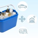 Lodówka CEGECO 10L Niebieska z Białą Pokrywą Kamai Kamai COOLBOX