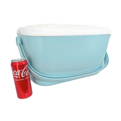 Lodówka CEGECO 15L Niebieska z Białą Pokrywą Kamai Kamai COOLBOX