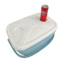 Lodówka CEGECO 15L Niebieska z Białą Pokrywą Kamai Kamai COOLBOX