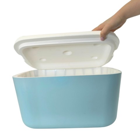 Lodówka CEGECO 15L Niebieska z Białą Pokrywą Kamai Kamai COOLBOX