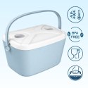 Lodówka CEGECO 15L Niebieska z Białą Pokrywą Kamai Kamai COOLBOX