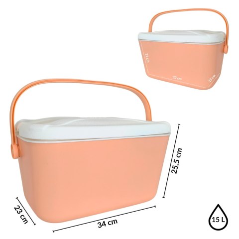 Lodówka CEGECO 15L Różowa Kamai Kamai COOLBOX
