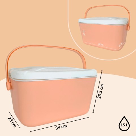 Lodówka CEGECO 15L Różowa Kamai Kamai COOLBOX
