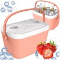Lodówka CEGECO 15L Różowa Kamai Kamai COOLBOX