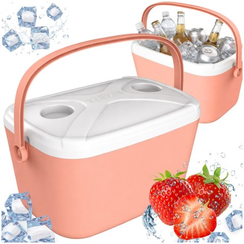Lodówka CEGECO 15L Różowa Kamai Kamai COOLBOX