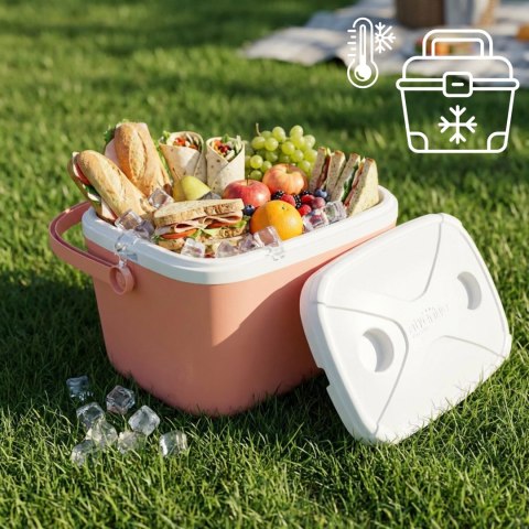 Lodówka CEGECO 15L Różowa Kamai Kamai COOLBOX
