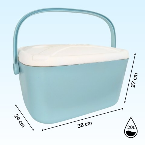 Lodówka CEGECO 20L Błękitna Kamai Kamai COOLBOX