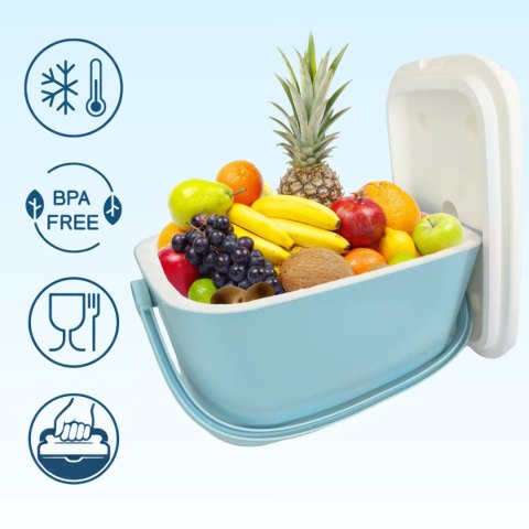 Lodówka CEGECO 20L Błękitna Kamai Kamai COOLBOX
