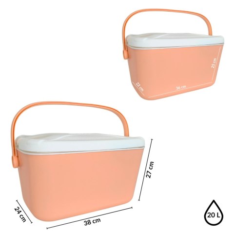Lodówka CEGECO 20L Różowa Kamai Kamai COOLBOX